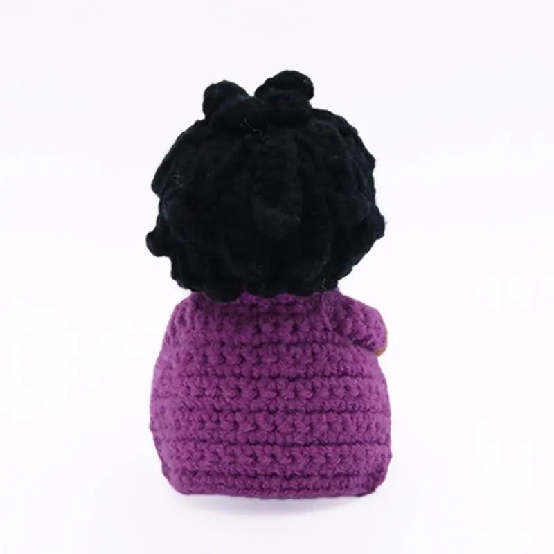 👑 Emotional Support Prince Crochet Doll – Handmade Comfort Companion