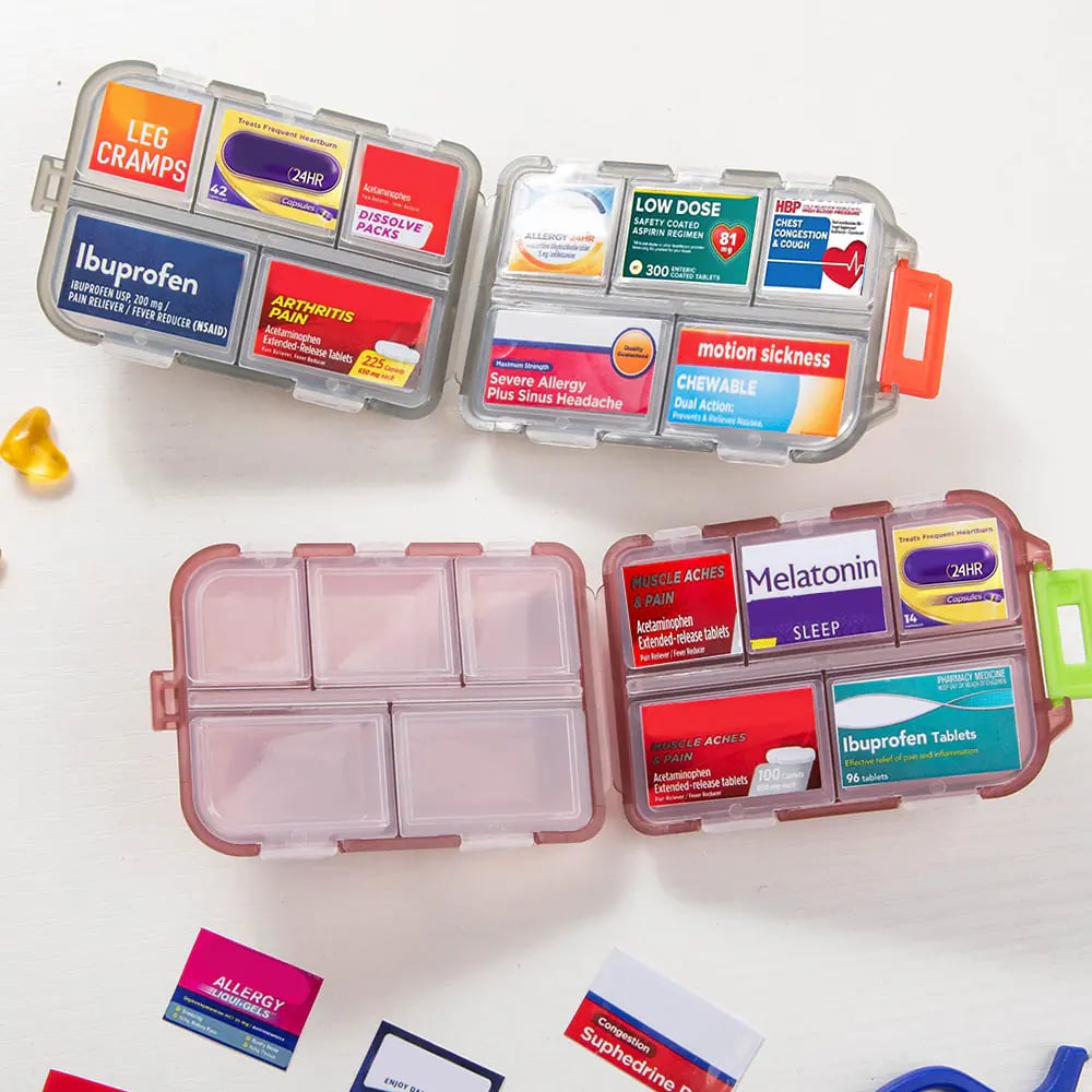 🔥Last Day 49% OFF -✨ Take Control of Your Health with Our DIY Pocket Pharmacy Pill Organizer! ✨