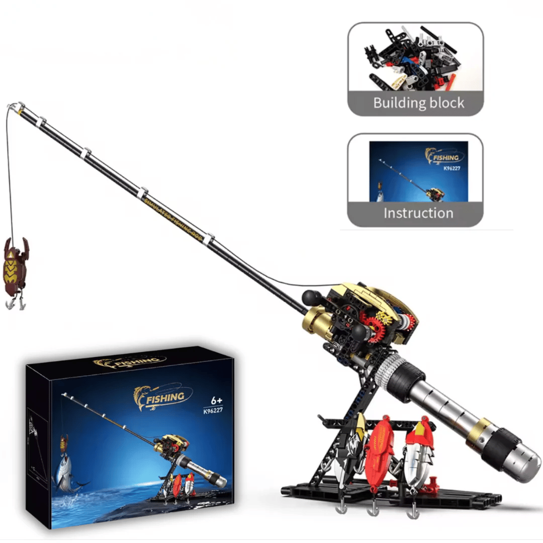 🎣 Precision Mechanical Fishing Rod Build Kit