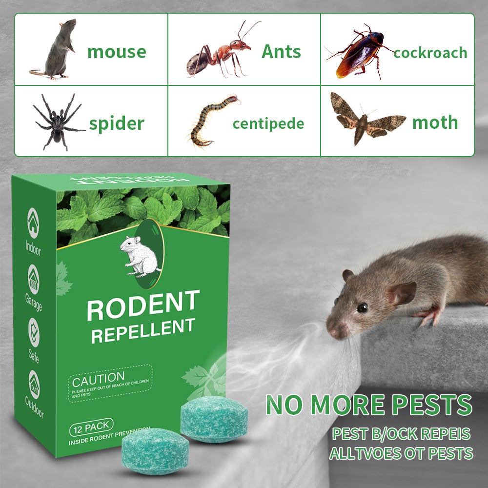 12- Pack Popular Natural Rodent Repellent Balls