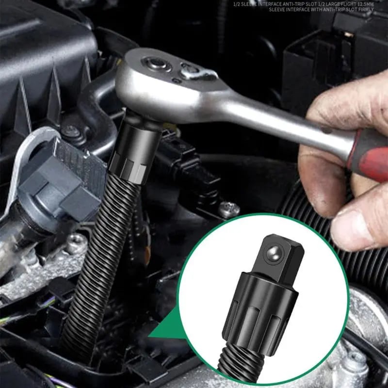 🔧 1/2" Flexible Shaft Extension Extender
