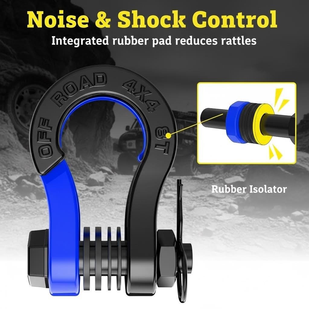 🔩 Heavy-Duty Recovery Shackle