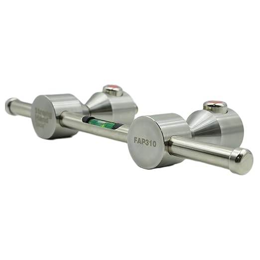 🔧 Quick-Lock Stainless Steel Flange Alignment Tool with Level