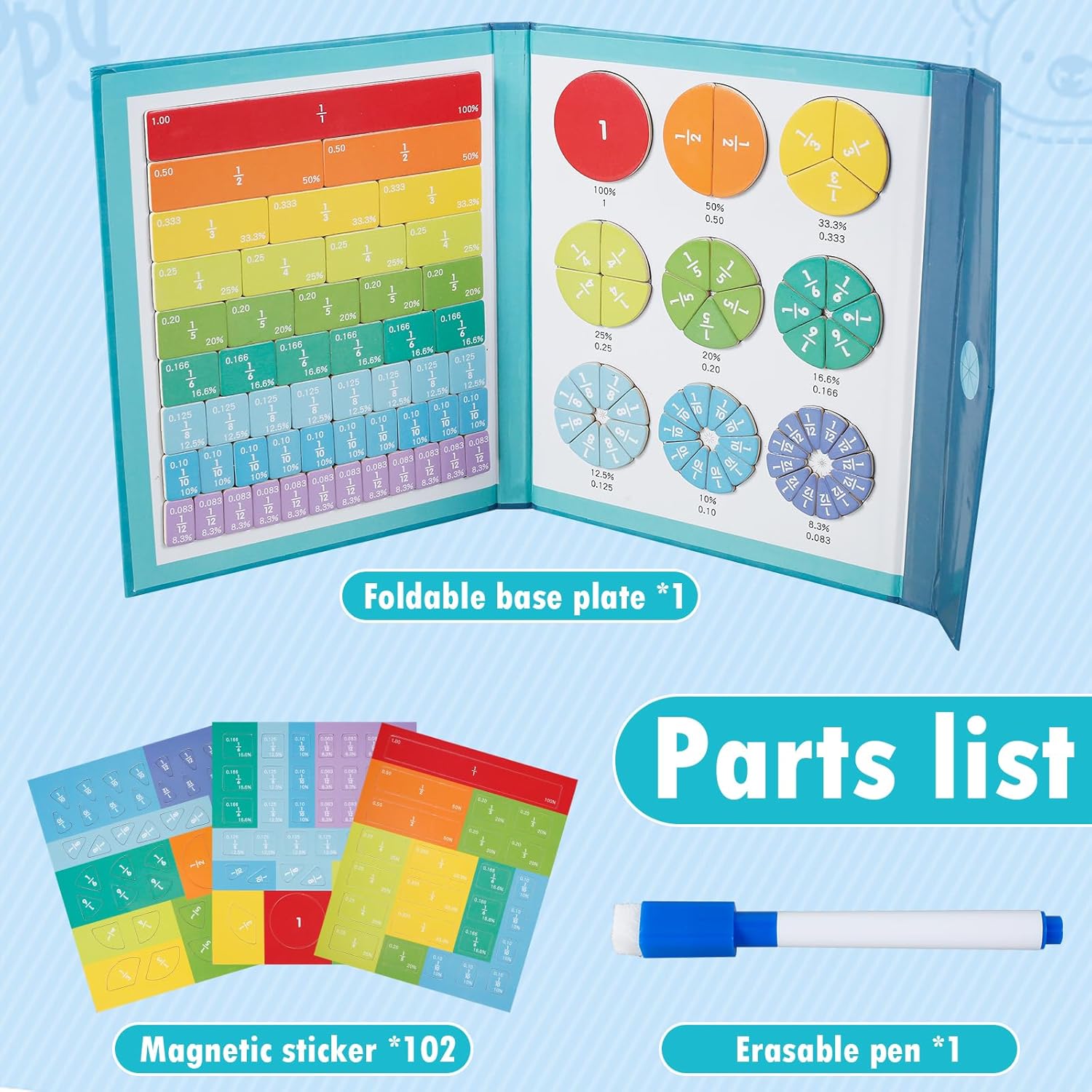 Magnetic Fraction Demonstration Book
