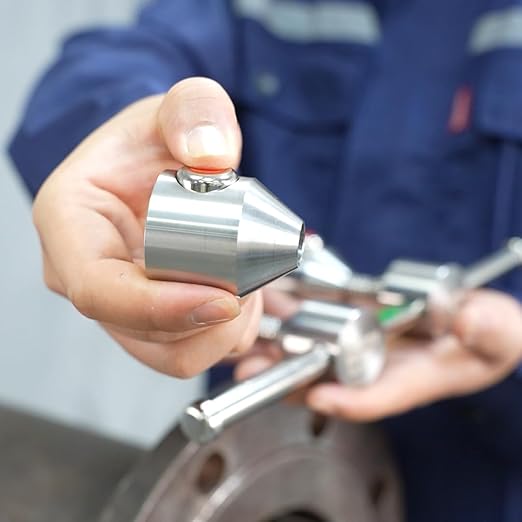 🔧 Quick-Lock Stainless Steel Flange Alignment Tool with Level