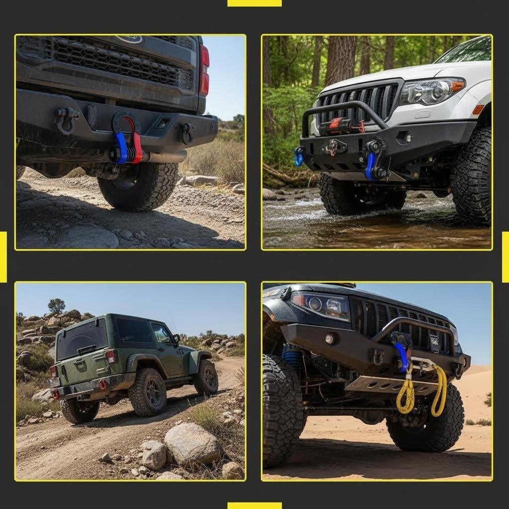 🔩 Heavy-Duty Recovery Shackle