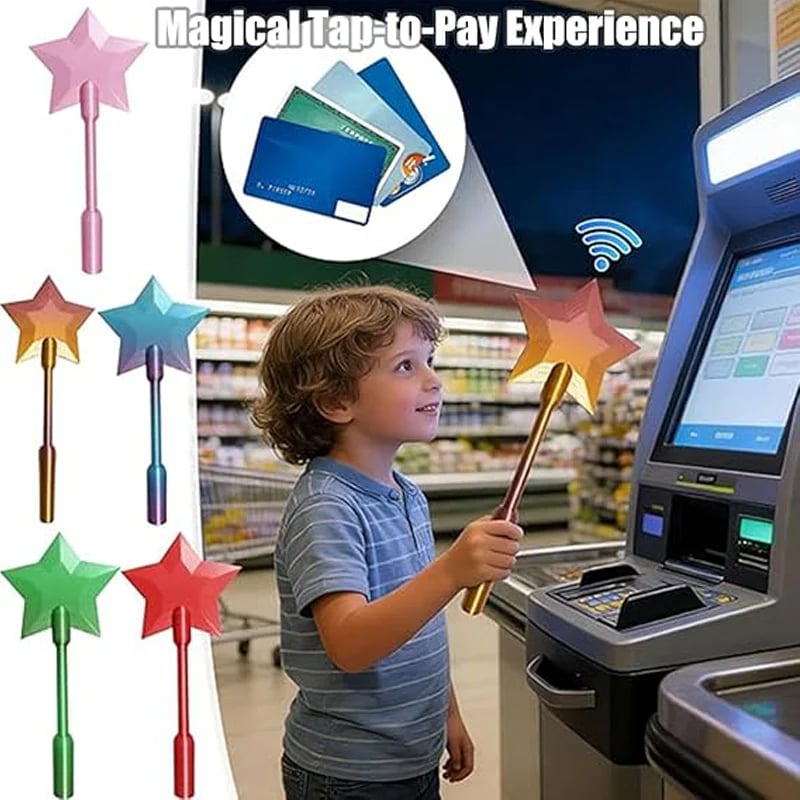 🪄 Fairy Wand Credit Card Holder