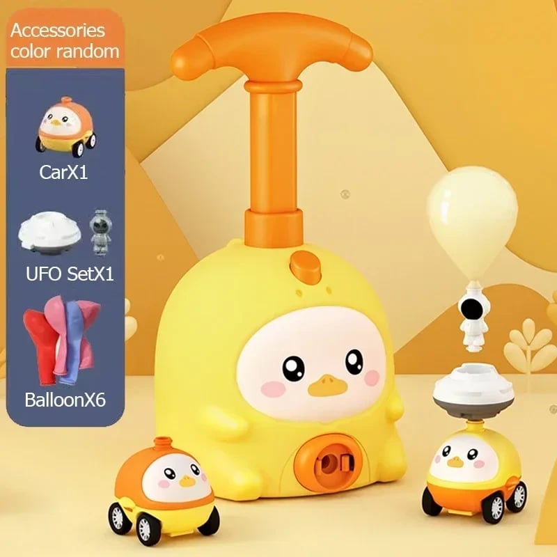 🎈 Animal Air-Powered Balloon Car Toy